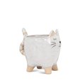 thumbnail image 3 of Abbott Collection AB-27-CRITTER-201 Jardinière pour Chat de 4 Po avec Queue, Blanc - Petit, 3 of 3