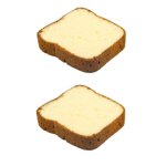 TIMIFIS Éponges Décontamination de la cuisine Éponge de lavage de vaisselle, éponge en forme de pain, nettoyage profond agréable Éponga de cuisine éparpillée, brosse à vaisselle pour le nettoyage de la Cuisine 2PCS -