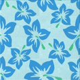 thumbnail image 1 of Ahgly Company Tapis d'Intérieur Lavable en Machine Carré Transitionnel Bleu, 6 Pieds Carré, 1 of 7