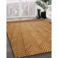 thumbnail image 3 of Ahgly Tapis Rectangulaire Lavable en Machine Intérieur Transitionnel Acajou Brun, 8 Pieds x 12 Pieds, 3 of 7