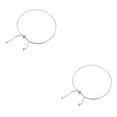 thumbnail image 4 of Transemion Sterling Silver Anklet Adjustable Snake Anklet For Gift Gift For Loved Ones 2Set, 4 of 6
