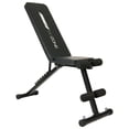 thumbnail image 1 of GoZone Foldable Weight Bench with Resistance Bands – Black, 1 of 9