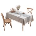 thumbnail image 1 of Wweixi Easy Care Tablecloth For Cafe Tables For Busy Environments Elegant Wedding Decor grey,1 135*220cm, 1 of 6