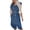 ☪526-Dark Blue, variant on Nuoqisi Denim Dress for Women Casual Fashion Sleeveless Belted Button Down Midi Jean Dresses for Women 2026