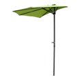 thumbnail image 1 of International Caravan YF-1147-2.7M-GG Parasol Encastrable Mural Demi-Rond de 9 Pi, Vert Gazon, 1 of 3