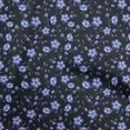 thumbnail image 1 of oneOone Rayon Medium Blue Fabric Floral Sewing Craft Projects Fabric Prints By Yard 56 Inch Wide, 1 of 4