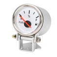 thumbnail image 1 of Jauge de Niveau de Carburant 52 mm 0-190 Ohms Indicateur de Niveau d'Huile pour Réservoir avec Support de Jauge Argent Rétroéclairage Rouge Compteur de Niveau d'Eau 9-32 V, Installation Facile, 1 of 7