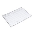 thumbnail image 1 of Whiteboard Sticker 42.5x30cm Magnetic Reusable Easy Cleaning Weekly Grid Pattern Dry Erase Board, 1 of 5