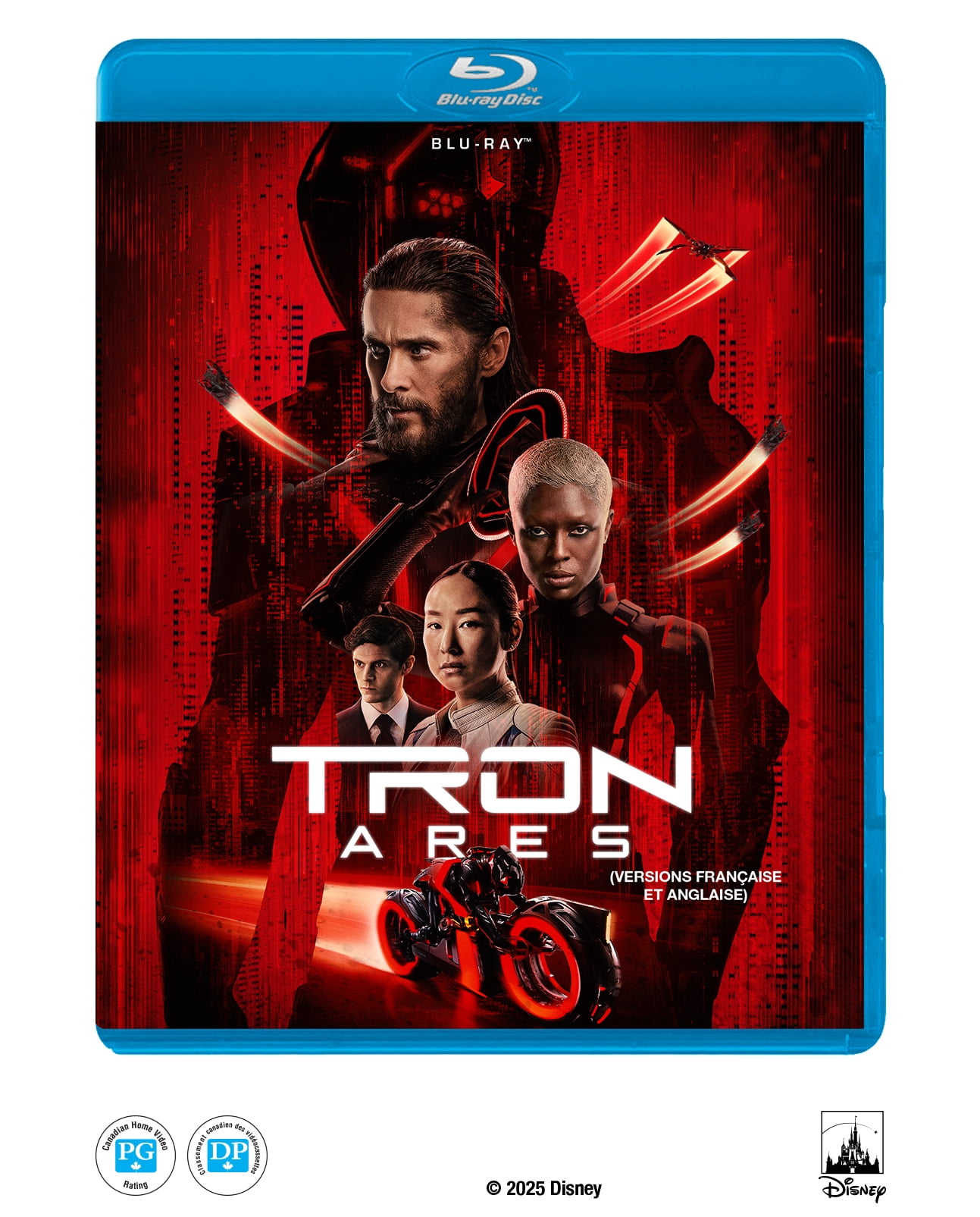 Tron: Ares - Bilingual (2025) (Blu-ray) | Sci-fi, Action, Adventure | Walt Disney Pictures