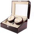 thumbnail image 2 of Garosa 4+6 Motor Shaker Automatic Watch Winder Box Eletric Storage Display Holder Cases, 2 of 8