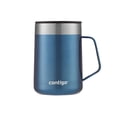 thumbnail image 1 of Tasse en acier inoxydable Contigo Streeterville avec couvercle anti-éclaboussures, 414 ml (14 oz), gobelet isotherme avec poignée pour café et thé, bleu maïs, 1 of 9