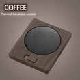 thumbnail image 5 of Meitianfacai Constant Temperature Cup Pad Heating Automatic Heat Preservation Cup, Brown, 5 of 5