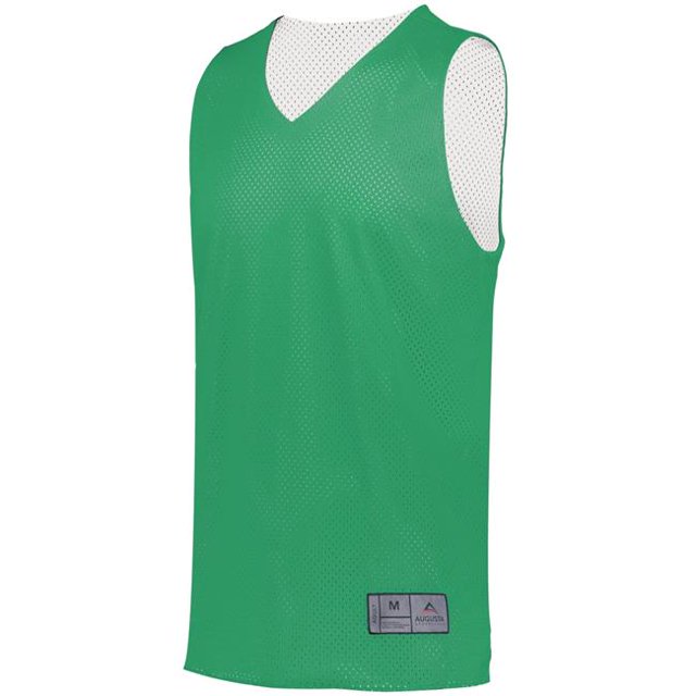 ASI 161.340.L Jersey Réversible en Maille Tricotée pour Adulte 2.0, Kelly et Blanc - Grand