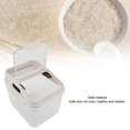 thumbnail image 4 of Rice Storage Container,Transparent Airtight Dampproof Rice Bucket Rice Storage Bins Kitchen Cereal Storage Containers Pet Food Bucket For Storage Dry Food Pet Food, 4 of 8