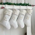 thumbnail image 1 of YAOMOBB Christmas Tree Pendant Embroidered Christmas Stocking Large Capacity Wear Resistant Xmas Hanging Decoration, 1 of 7