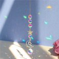 thumbnail image 1 of pitrice Crystal Wind Chime Hanging Sparkling Handmade Prisms Pendant D, 1 of 8