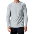 thumbnail image 2 of Pitauce Men's UPF 50+ Swim Shirt Rash Guard Long Sleeve Quick Dry Lightweight SPF Sun UV Protection Shirts for Hiking Fishing Running, 2 of 7