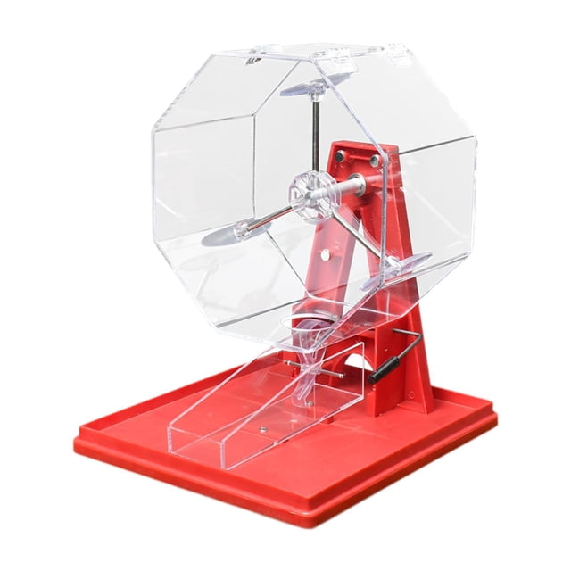Siruishop Game Cage Manual Gift Lottery Machine for Large groups Adults Barbeque Red