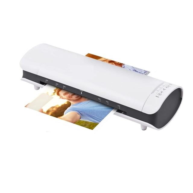 SL988 Desktop Laminator Machine Set A4 Size 6IN1 Multifunctional Hot & Cold Lamination for A4/A5/A6 Laminating Pouches