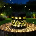 thumbnail image 4 of Solar Powered Outdoor Wall Lamp Focusing Balcony Sensor Courtyard Light Villa Gate Wrought Wall Hanging Light., 4 of 7