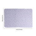 thumbnail image 4 of Sentmoon Pee Pads for Adults Waterproof Bed Pads 59x39.37 Inches Waterproof And Washable Large Bed Pad For Elderly Care Incontinence Protection Menstrual And Child Bedwetting, 4 of 7