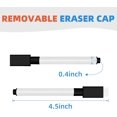 thumbnail image 2 of 72Pcs Black Magnetic Dry Erase Markers with Eraser Cap, White Board Mini Dry erase Markers Bulk, Fine Point Tip Student White Board Markers for Teachers Office School Supplies, 2 of 6
