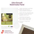 thumbnail image 4 of Ampersand CBS055 5 X 5 In. Smooth Claybord- Pack - 4, 4 of 4