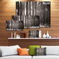thumbnail image 3 of Beautiful Misty Forest in the Autumn - Forest Canvas Art Print, 3 of 4