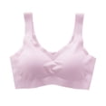 thumbnail image 1 of B91xZ Soutien-Gorge à Bretelles Réglables, Col Rond, Triangle, Rose TTG, 1 of 2