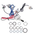 thumbnail image 2 of Guitar Prewired Harness, 3 Way Switch Guitar Wiring Harness Kit Compact  For Guitar Accessories, 2 of 8
