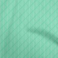 thumbnail image 1 of oneOone Georgette Viscose Green Fabric Geometric Craft Projects Decor Fabric Printed By The Yard 42 Inch Wide, 1 of 4
