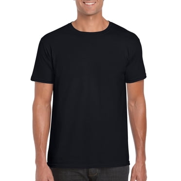 Gildan T-Shirt Softstyle pour Hommes, P, Noir