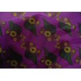 thumbnail image 4 of oneOone Cotton Silk Fabric Leaves Block Print Fabric By The Yard 42 Inch Wide, 4 of 4