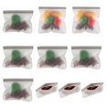 thumbnail image 2 of AMERTEER 10 Pcs Sacs de Rangement Alimentaires Réutilisables Sacs à Collation Réutilisables Sac à Lunch Antigel pour Viande et Légumes Surgelés, 2 of 6