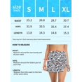 thumbnail image 3 of Women Swim Skirt Drawstrings Sides Swim Shorts Bathing Suit Skirted Swimsuit Bottom, 3 of 6