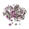thumbnail image 1 of Abbracc 50 Sets Double Side Rivets Studs DIY Shoes Clothes Snap Button 7mm - Yellow, 7mm, 1 of 7