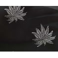 thumbnail image 4 of oneOone Georgette Viscose Fabric Leaves Block Print Fabric By The Yard 42 Inch Wide, 4 of 4