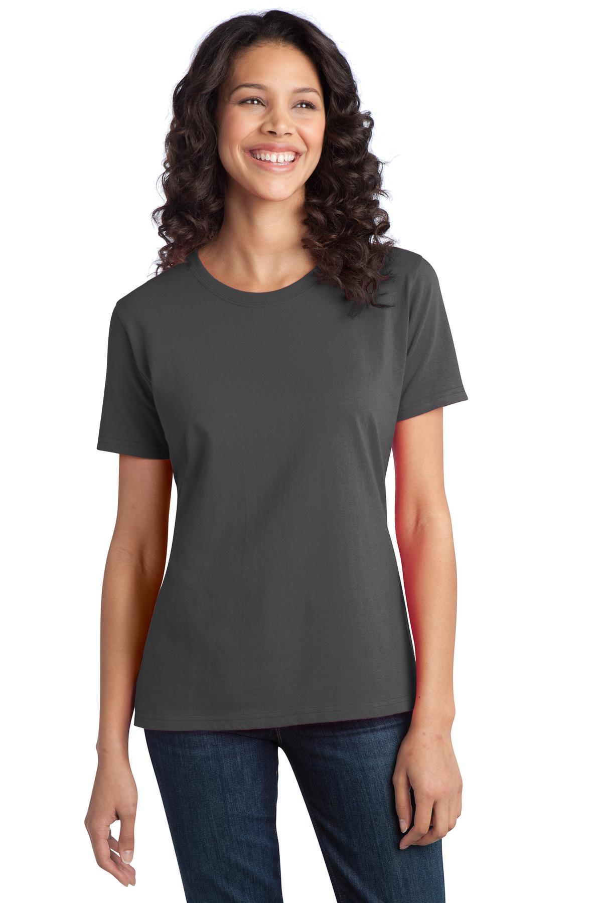 Port Company T-Shirt en Coton Filé pour Femmes LPC150