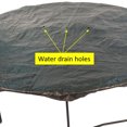 thumbnail image 4 of JumpKing ACC-WC14PE 14 Foot Polyester Round Trampoline Weather Cover, Black, 4 of 6