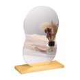 thumbnail image 1 of CEHVOM Fashion Irregular Acrylic Mirror Desktop Desktop Makeup Mirror Clearance, 1 of 6