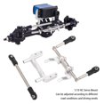 thumbnail image 3 of RC Servo Mount Aluminum Alloy Lightweight Adjustable Damping Hydraulic Steering Link for SCX10 Models, 3 of 7