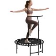 thumbnail image 1 of Soozier Trampoline de Rebond 40 Pouces pour Adulte avec Poignée Ajustable, Noir, 1 of 10