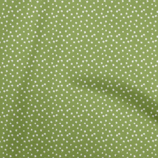 oneOone Silk Tabby Pear Green Fabric Floral Craft Projects Decor Fabric Printed By The Yard 42 Inch Wide