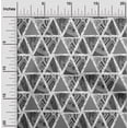 thumbnail image 2 of oneOone Polyester Spandex Gray Fabric Geometric Tropical Texture Fabric For Sewing Printed Craft Fabric By The Yard 56 Inch Wide, 2 of 4
