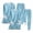 Light Blue, variant on AherBiu Pajamas for Women Set Fleece Soft Comfy Tops Plush Warm Pants Winter Loungewear Sleepwear Outfits