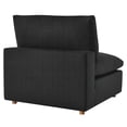 thumbnail image 2 of Modway Commix 5-Piece Down Filled Overstuffed Armless Sectional Sofa in Black, 2 of 10