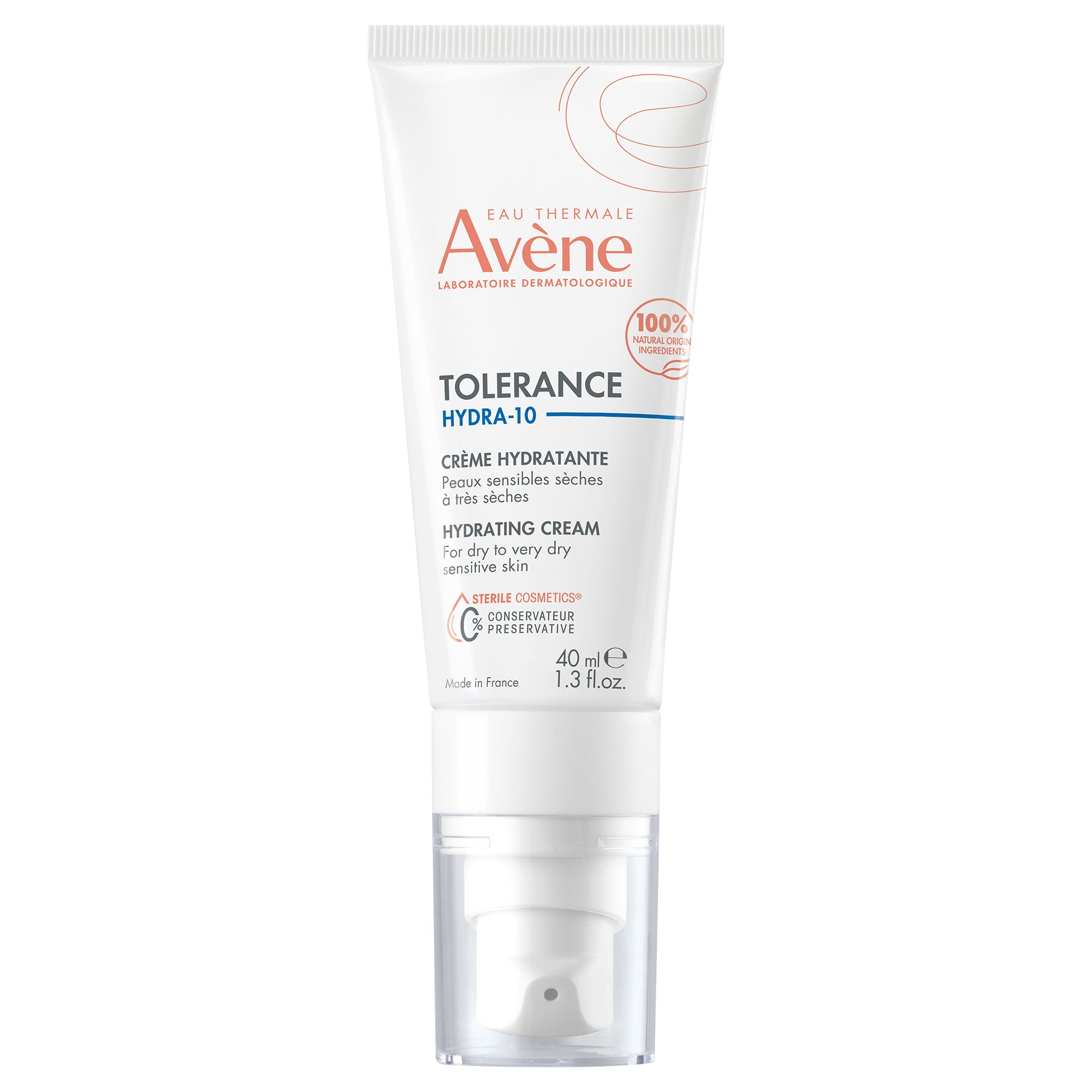 Avene Tolerance Hydra-10 Crème Hydratante, 40ml
