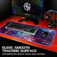 thumbnail image 2 of ENHANCE Extra Large LED Gaming Mouse Pad - Soft XXL Desk Mat with 7 RGB Colors, 3 Color Modes, Smart Control, Water Resistant High Speed Tracking Surface, 2 of 9