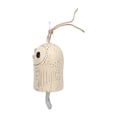 thumbnail image 3 of Animal Wind Chimes, Rustic Animal Wind Chimes Hanging Natural Resin Hand Made With Accessories For Gardens A Owl, 3 of 8