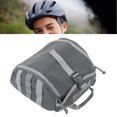 thumbnail image 1 of Camping Helmet Bag Canvas Scratch Prevention Adjustable Helmet Storage Bag For Hard Hats Helmet Grey, 1 of 12